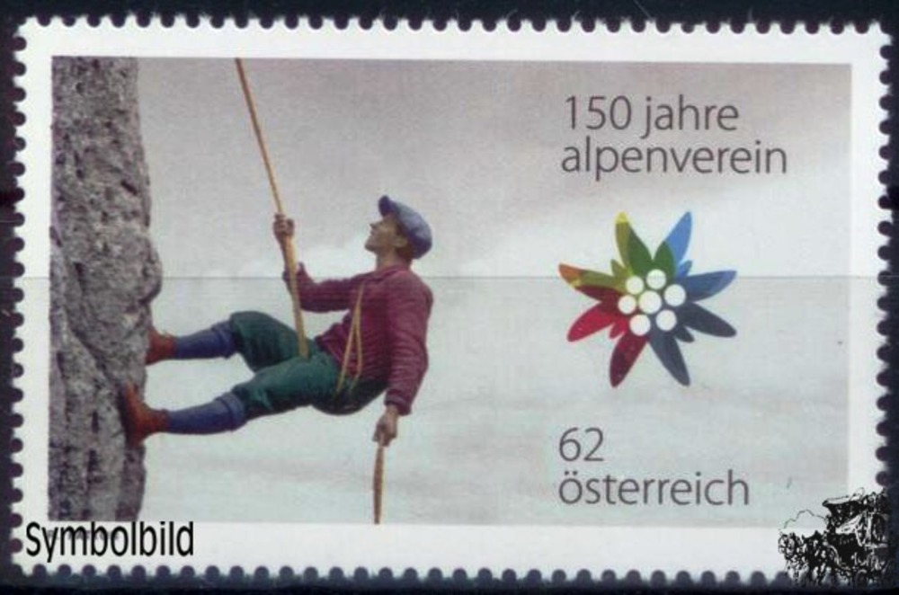 Österreich 2012 ** - € 0,62 - 150 Jahre Alpenverein