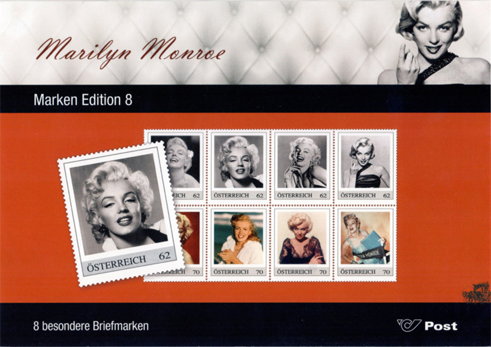 Marilyn Monroe, Marken.Edition 8 Marilyn Monroe, Marken.Edition 8