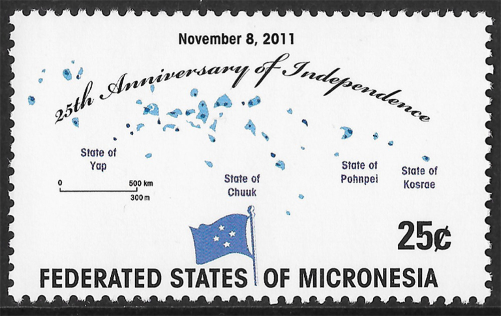 Mikronesien 2012 ** - 25 Jahre Unabhängigkeit