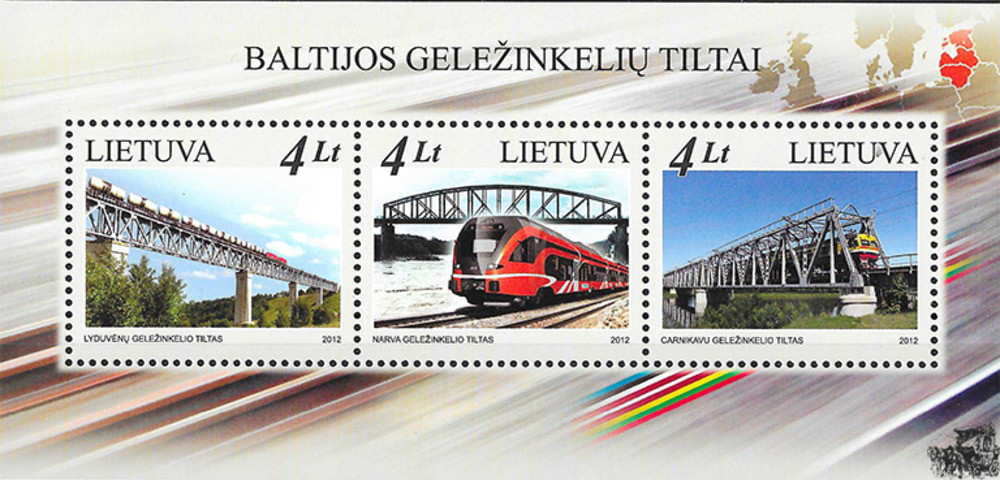 Litauen 2012 ** - Eisenbahnbrücken