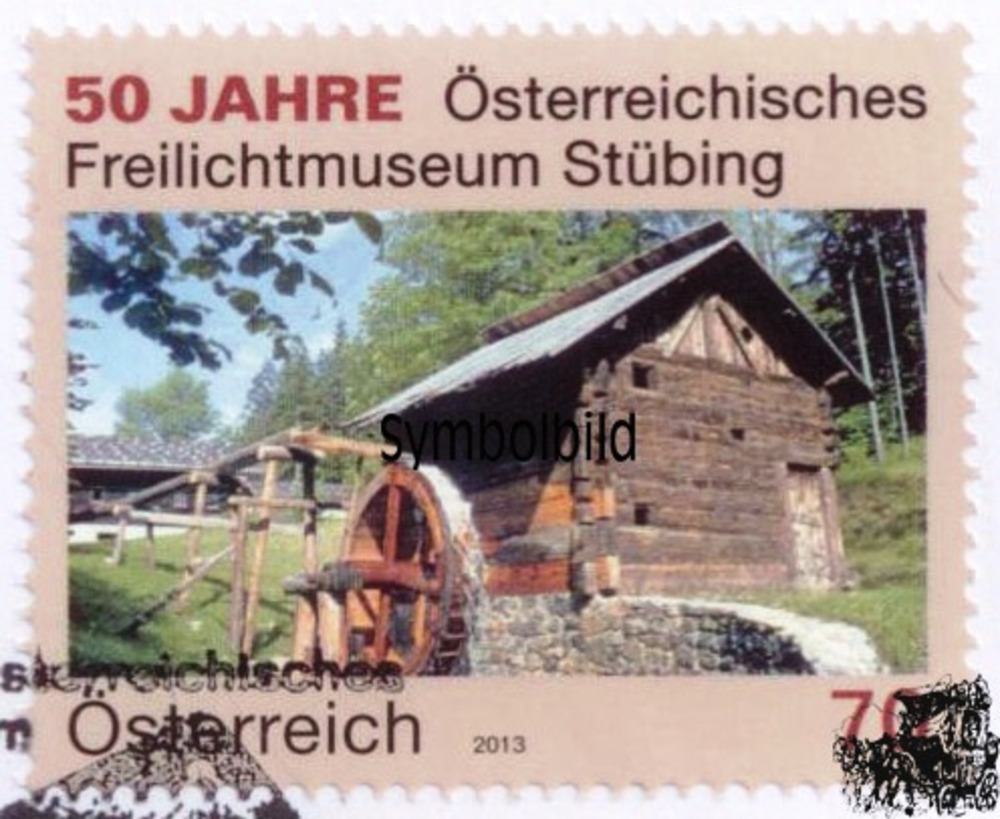 Österreich 2013 o - 0,70 € 50 Jahre Freilichtmuseum Stübing Österreich 2013 o - 0,70 € 50 Jahre Freilichtmuseum Stübing