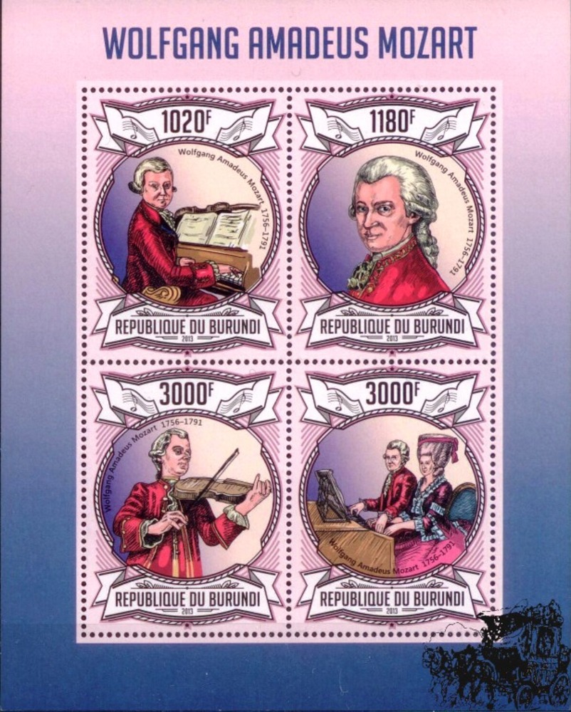 Burundi 2013 - “Mozart“ Burundi 2013 - “Mozart“