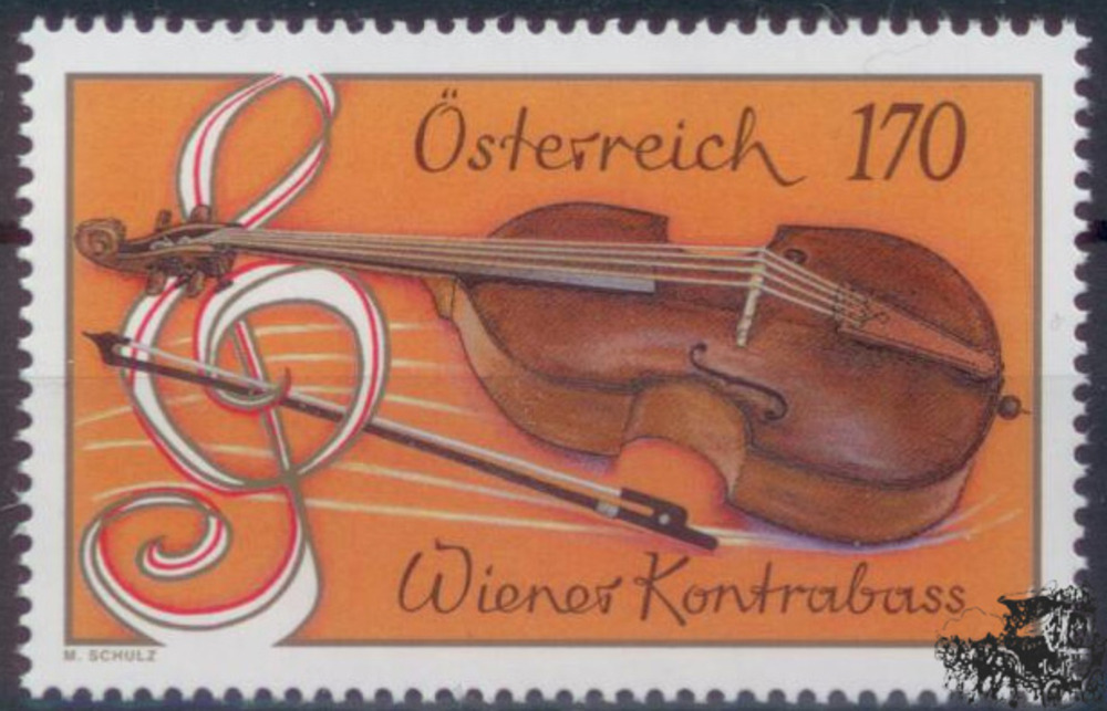 Österreich 2014 ** - 1,70 € “Wiener Kontrabass“ Österreich 2014 ** - 1,70 € “Wiener Kontrabass“