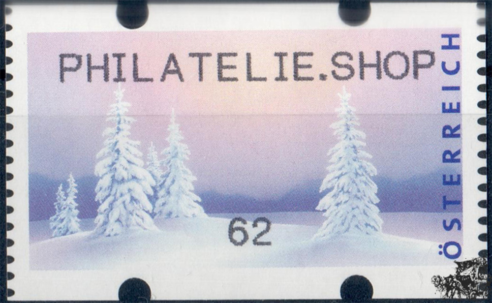 Österreich 2014 Automatenmarke ** - € 0,62 - Winterstimmung: PHILATELIE.SHOP
