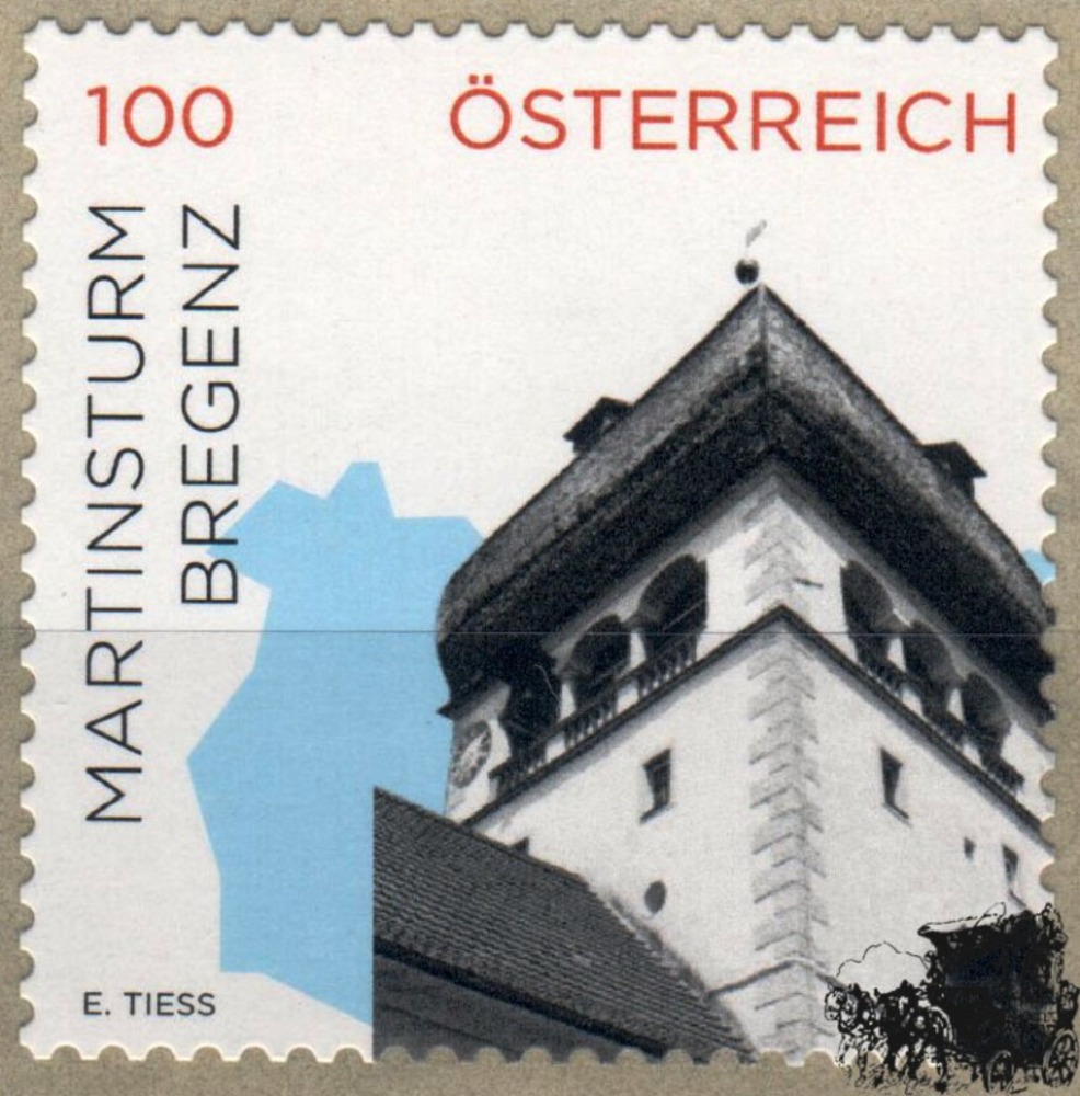 Österreich ** 2015 1,00 € - Martinsturm Bregenz