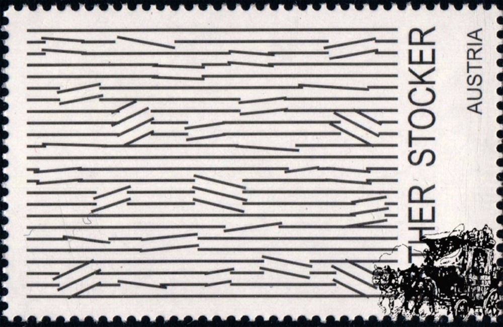 Österreich ** 2016 € 0,80 - Esther Stocker Österreich ** 2016 € 0,80 - Esther Stocker