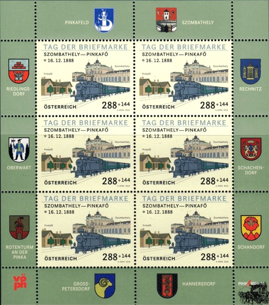 Österreich ** 2016 Klbg. - Tag der Briefmarke Österreich ** 2016 Klbg. - Tag der Briefmarke