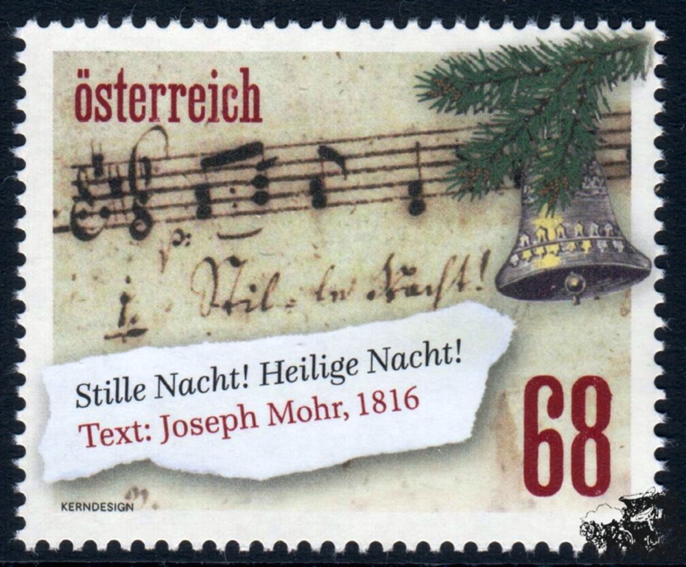 Österreich ** 2016 € 0,68 - „Stille Nacht“ Österreich ** 2016 € 0,68 - „Stille Nacht“