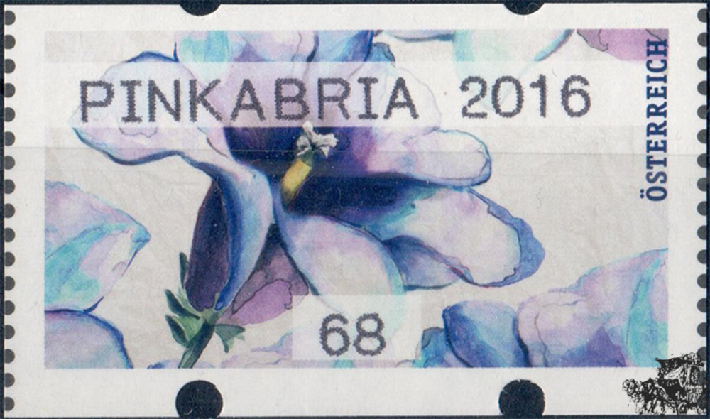 Österreich 2016 Automatenmarke ** - € 0,68 - Enzian: PINKABRIA 2016