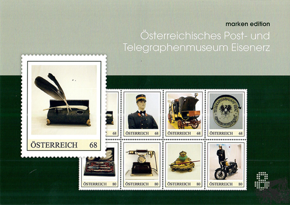 Österreichisches Post und Telegraphenmuseum Eisenerz ** - Marken.Edition 8 