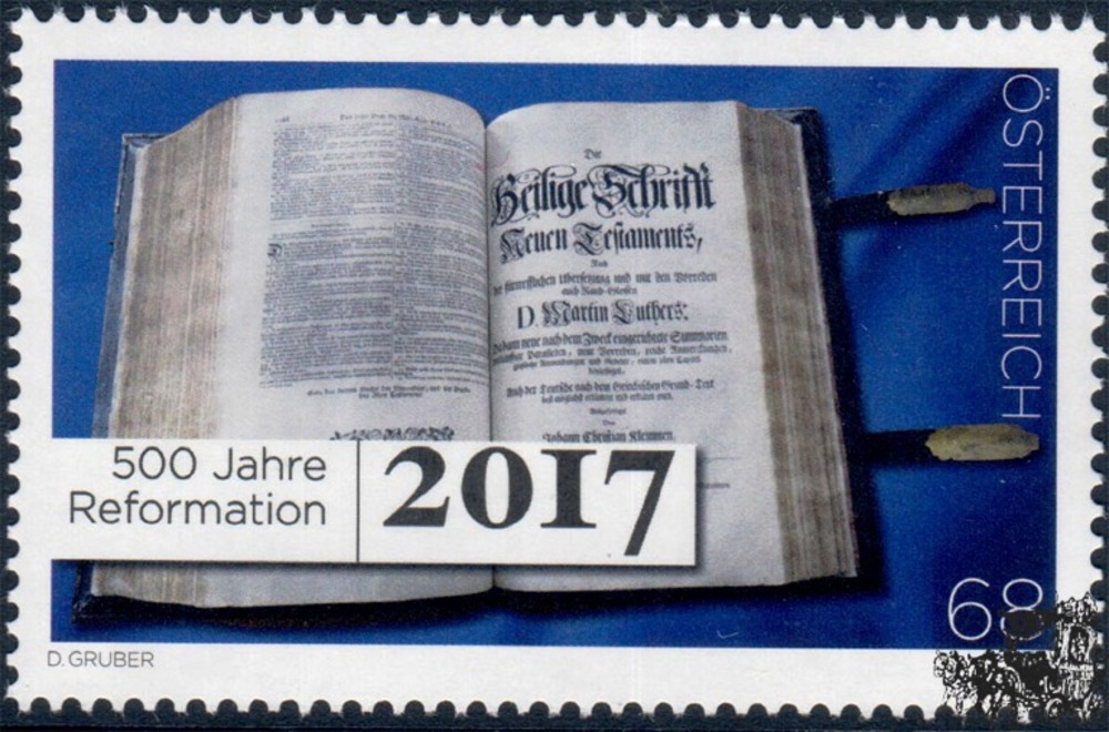 Österreich ** 2017 € 0,68 - 500 Jahre Reformation