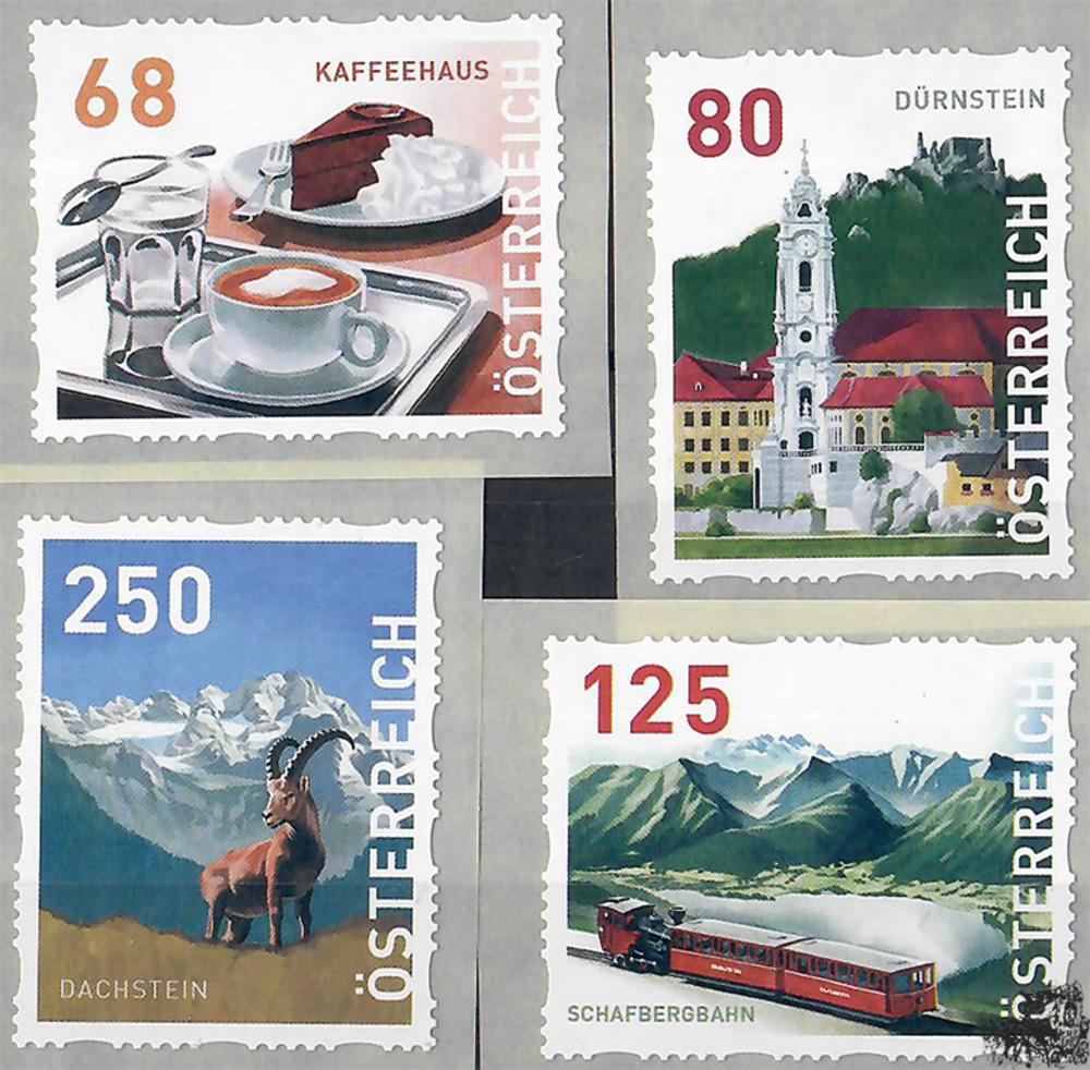 Österreich o 2017 - Dispenser-Marken, 1. Serie