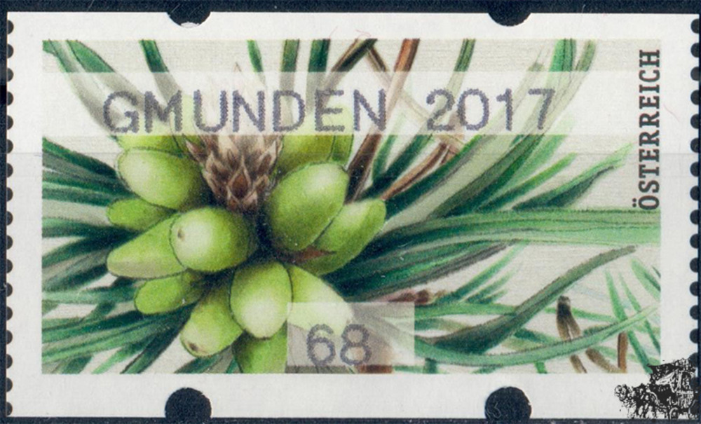 Österreich 2017 Automatenmarke ** - € 0,68 - Bergkiefer: GMUNDEN 2017