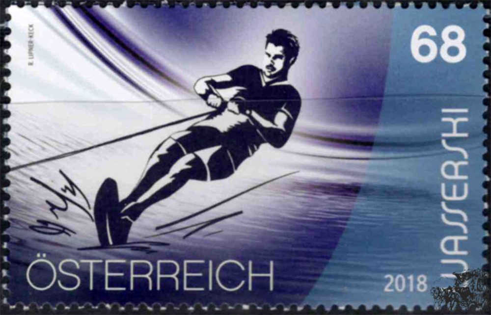 Österreich ** 2018 € 0,68 - Sport und Wasser - Wasserski Österreich ** 2018 € 0,68 - Sport und Wasser - Wasserski