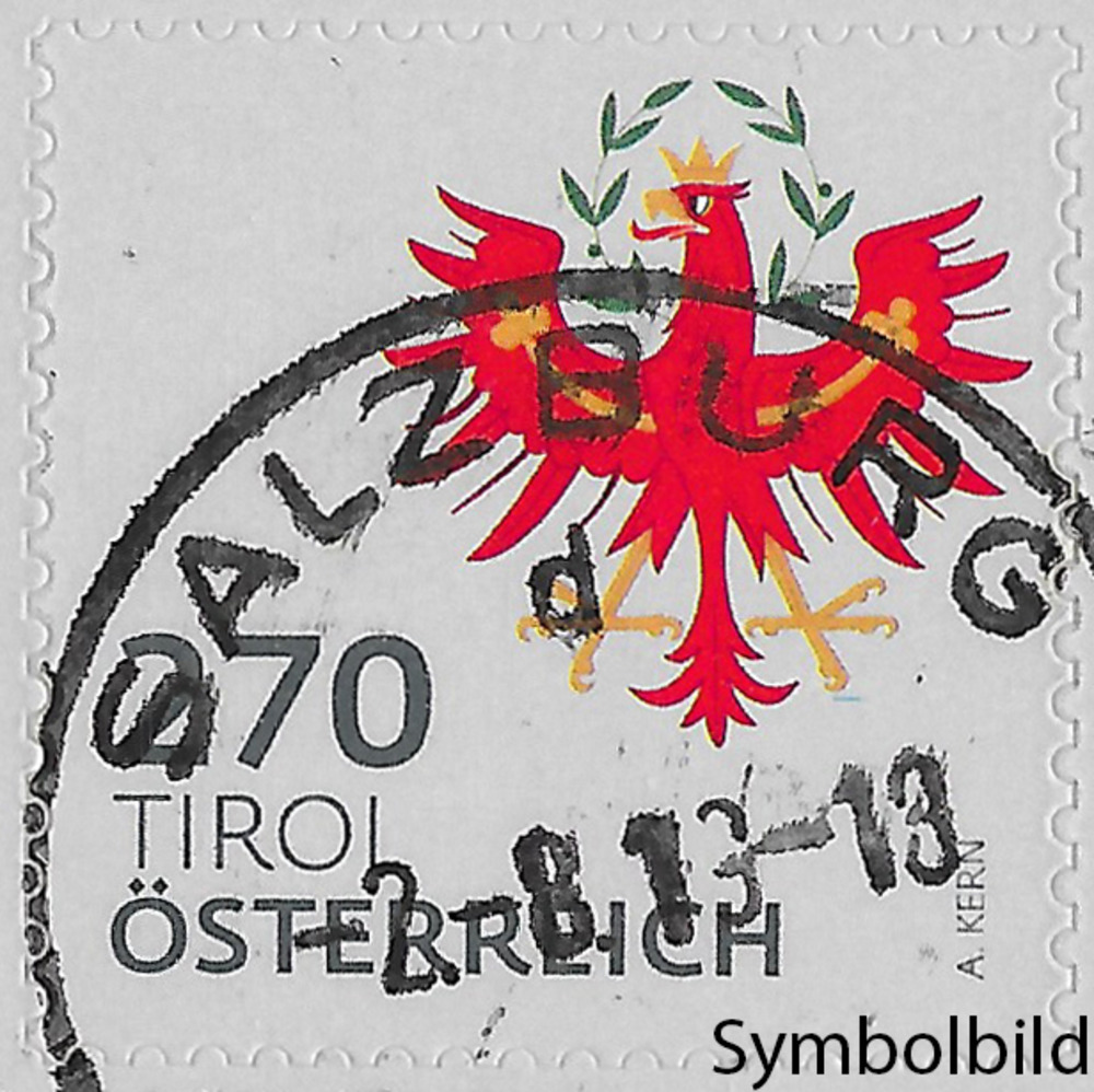 Österreich o 2018 € 2,70 - Tiroler Wappen, Tiroler Adler Österreich o 2018 € 2,70 - Tiroler Wappen, Tiroler Adler