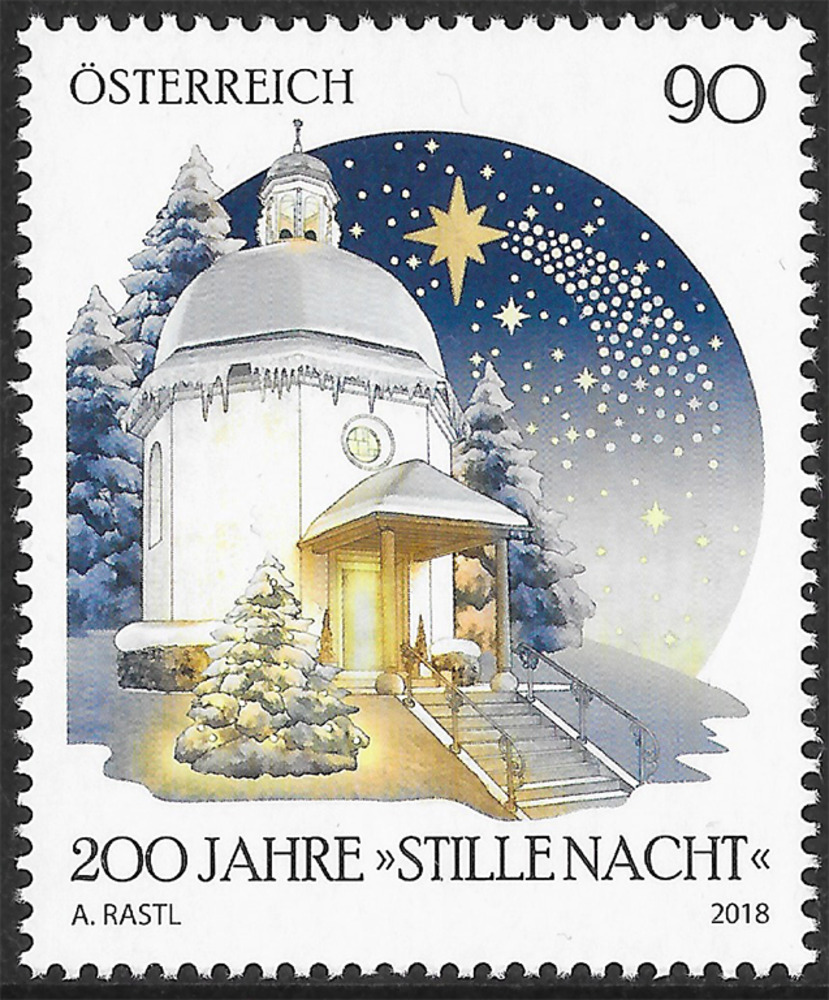 Österreich ** 2018 € 0,90 - Weihnachten 2018 “Stille Nacht“ Österreich ** 2018 € 0,90 - Weihnachten 2018 “Stille Nacht“