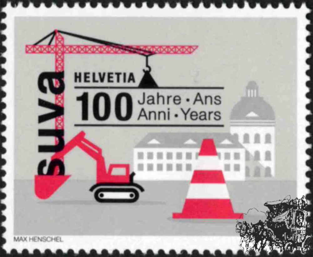 Schweiz ** - 100 Jahre Schweizerische USVA
