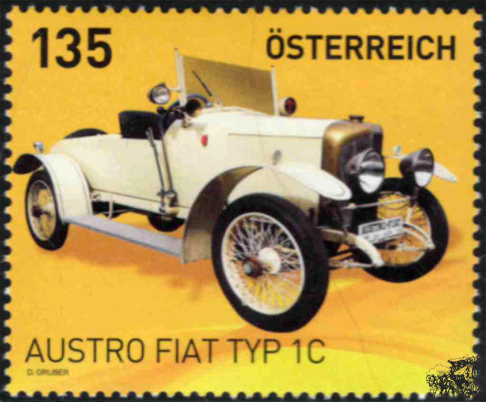 Österreich ** 2019, € 1,35 - Austro Fiat Typ 1 C Österreich ** 2019, € 1,35 - Austro Fiat Typ 1 C