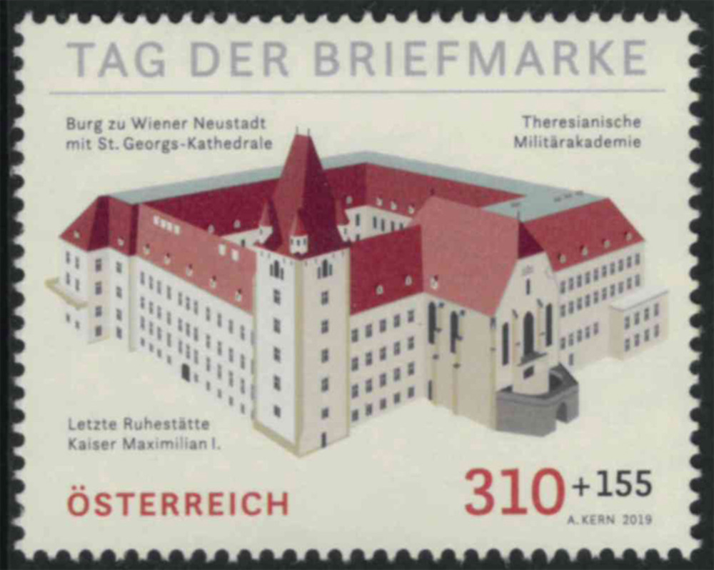 Österreich ** 2019 € 3,10+1,55 - Tag der Briefmarke 2019