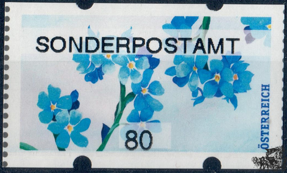Österreich 2019 Automatenmarke ** - € 0,80 - Vergissmeinicht: SONDERPOSTAMT