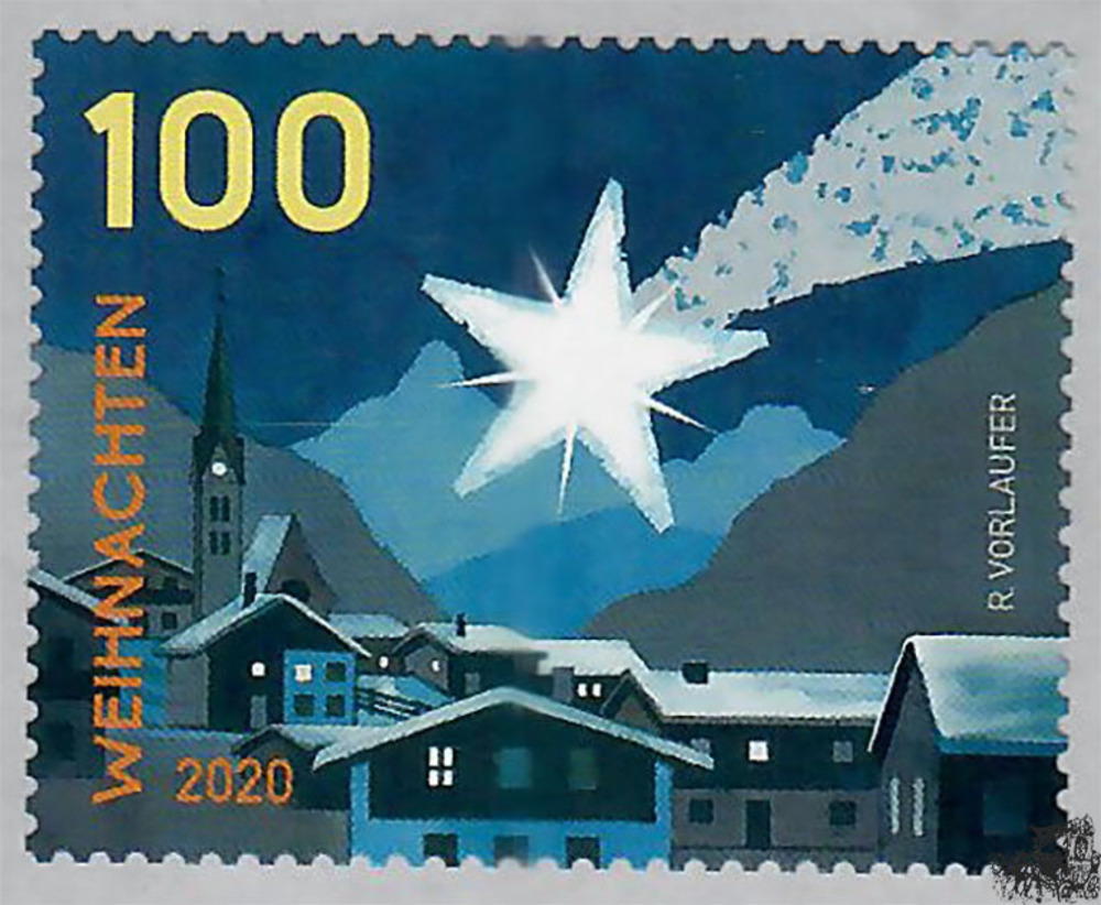 Österreich 2020 o - € 1,00 - Weihnachten 2020 - Weihnachtsstern