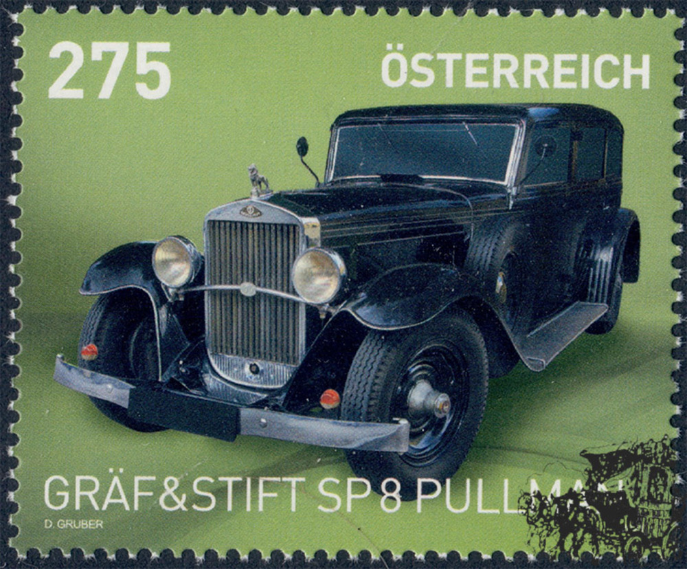 Österreich o 2021 - €2,75 - Gräf & Stift SP 8 Pullmann