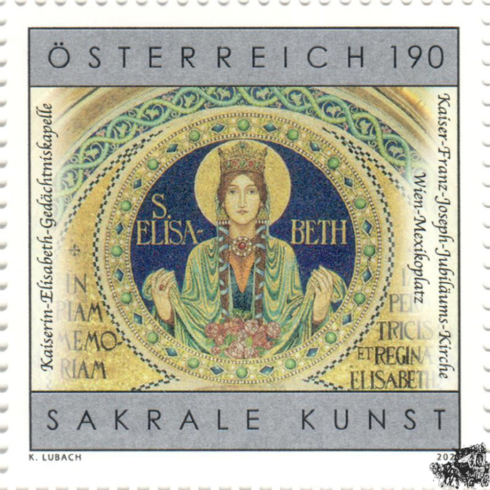 Österreich 2023 ** - € 1,90 - Hl. Elisabeth mit dem Rosenwunder