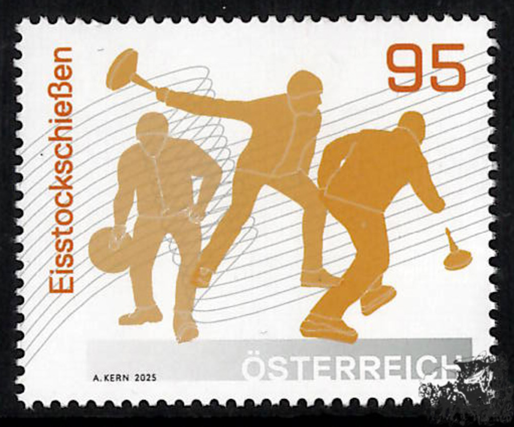 Österreich 2025 ** - € 0,95 - SM Eisstockschießen Österreich 2025 ** - € 0,95 - SM Eisstockschießen