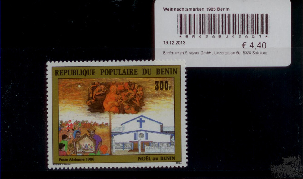 Weihnachtsmarken 1985 Benin Weihnachtsmarken 1985 Benin