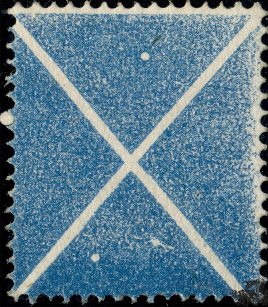 Österreich 1858/1859 ** - Großes Andreaskreuz, weiß auf blauem Grund