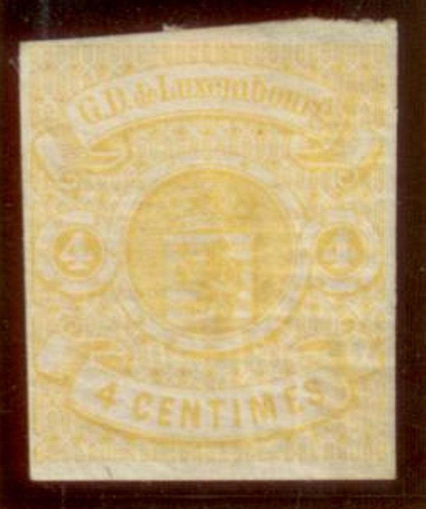 Luxemburg * 1860 - 4 Centime “Staatswappen“ Luxemburg * 1860 - 4 Centime “Staatswappen“