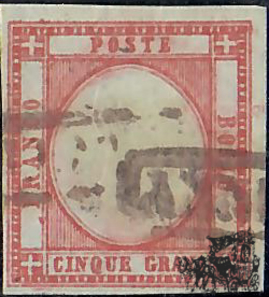 Italien 1861 o - König Viktor Emanuel - 5 Grana Italien 1861 o - König Viktor Emanuel - 5 Grana