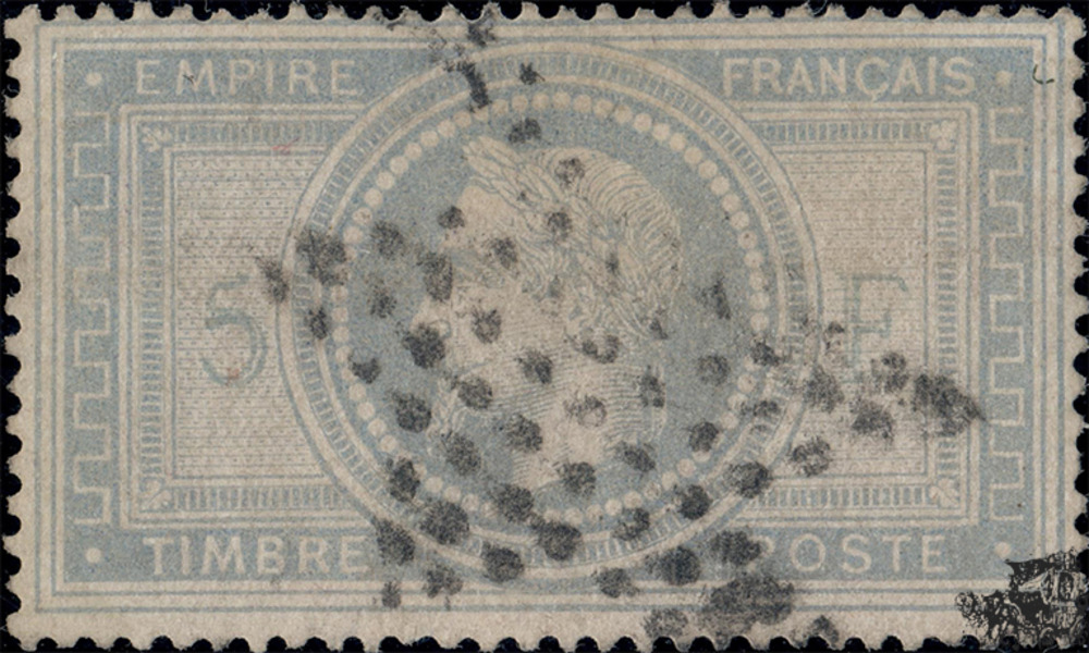 Frankreich 1862 o - 5 Franc - Kaiser Napoleon III