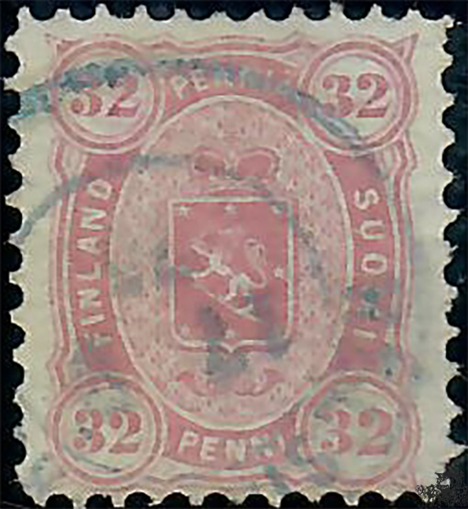 Finnland o 1875 - Freimarken: Wappen - 20 Penniä