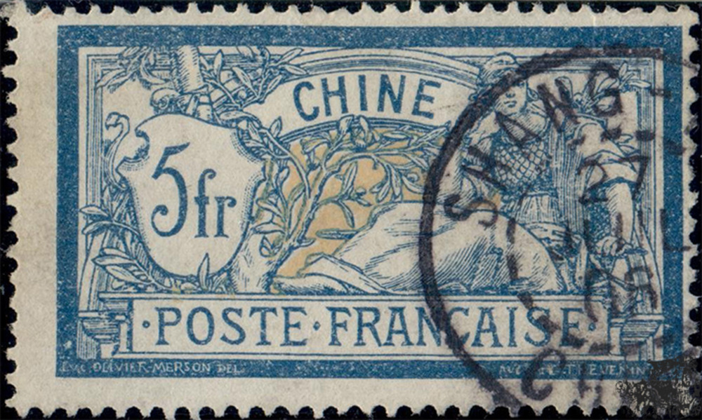 Frankreich o 1900 - 5 Franc - Freimarke: Allegorie