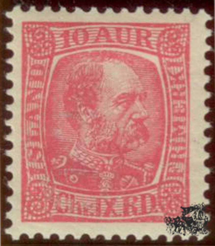 Island * 1902 - König Christian IX, 10 Aur Island * 1902 - König Christian IX, 10 Aur