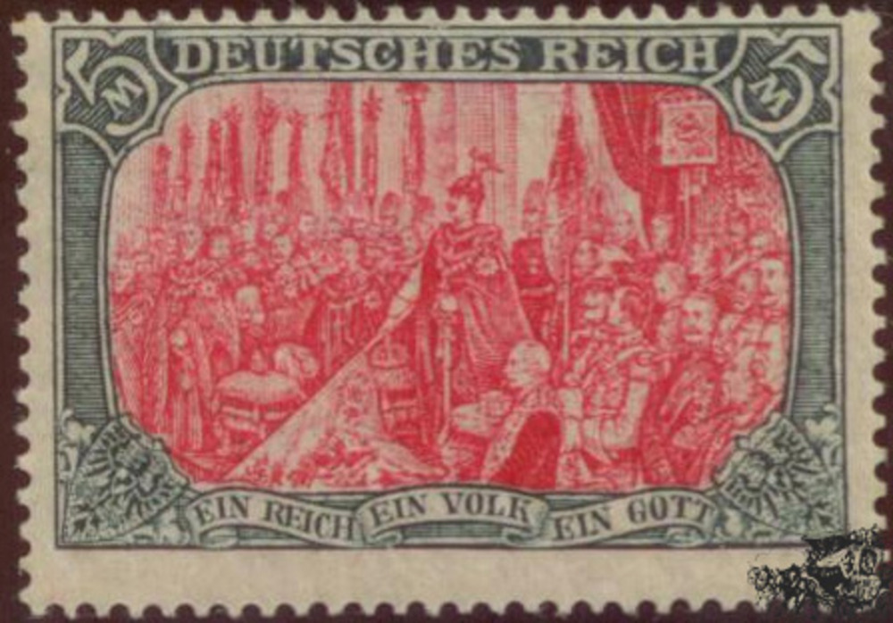 Deutsches Reich * 1905, 5 Mark Freimarke Reichsgründungsgedenkfeier
