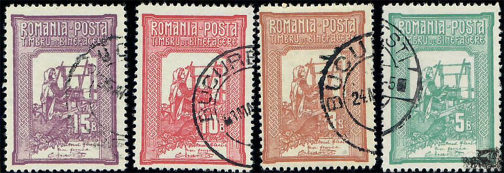Rumänien o 1906 17 März Wohlfahrt 