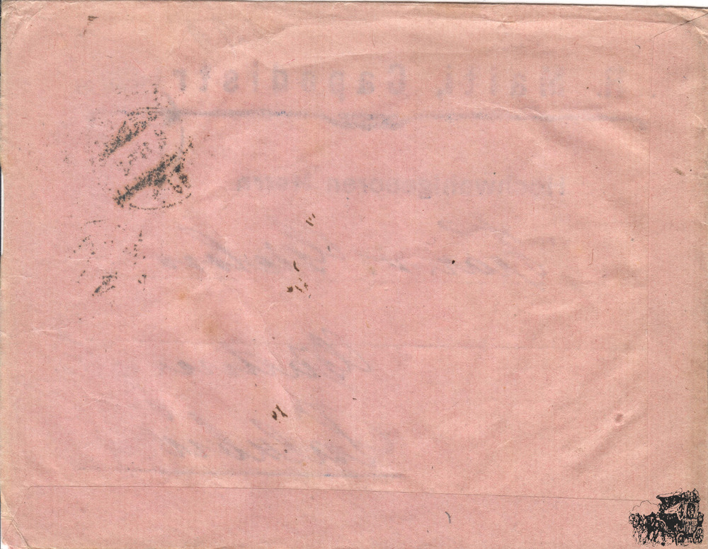 Österreich Brief 1911, 2 Heller Zeitungsmarke Merkurkopf Einzelfrankatur Österreich Brief 1911, 2 Heller Zeitungsmarke Merkurkopf Einzelfrankatur