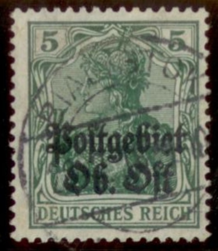 Deutsche Besetzung 1.Weltkrieg Postgebiet Ober-Ost - Nr.3a
