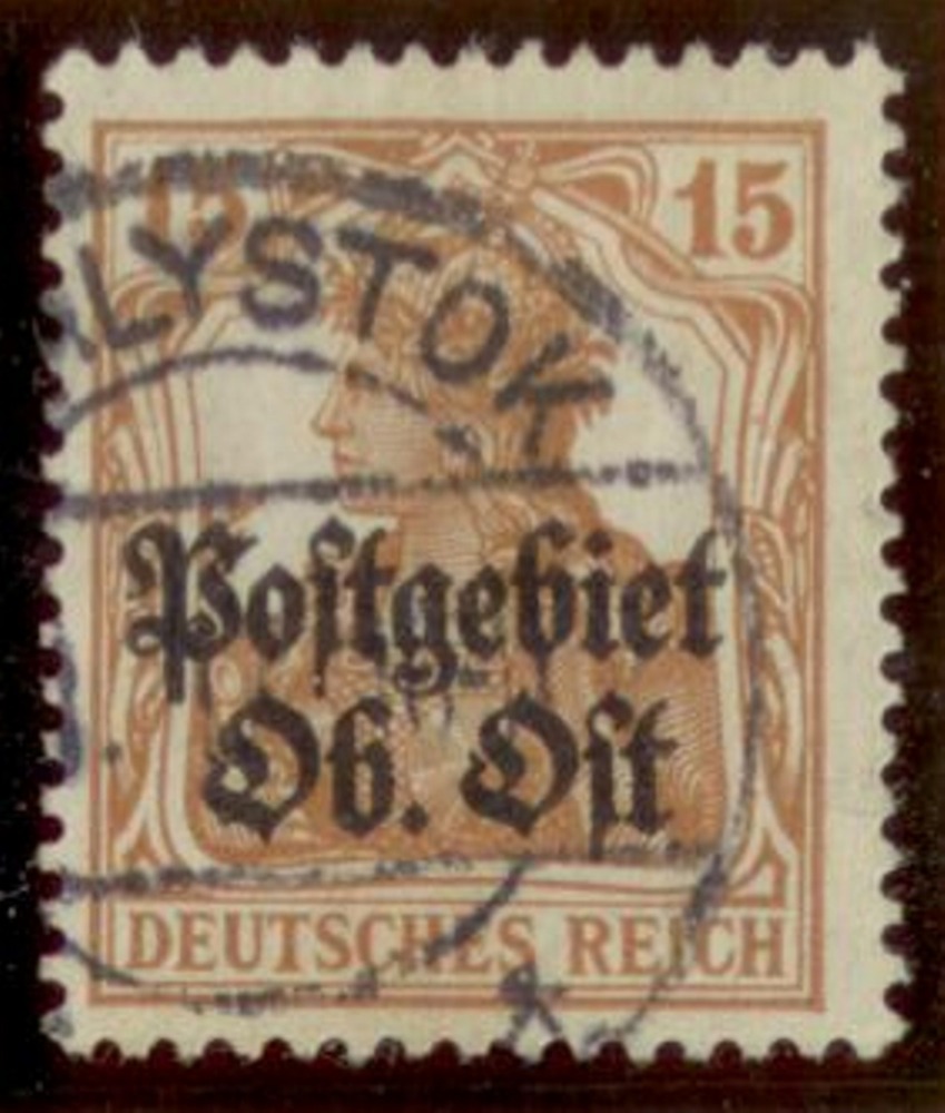Deutsche Besetzung 1.Weltkrieg Postgebiet Ober-Ost - Nr.6