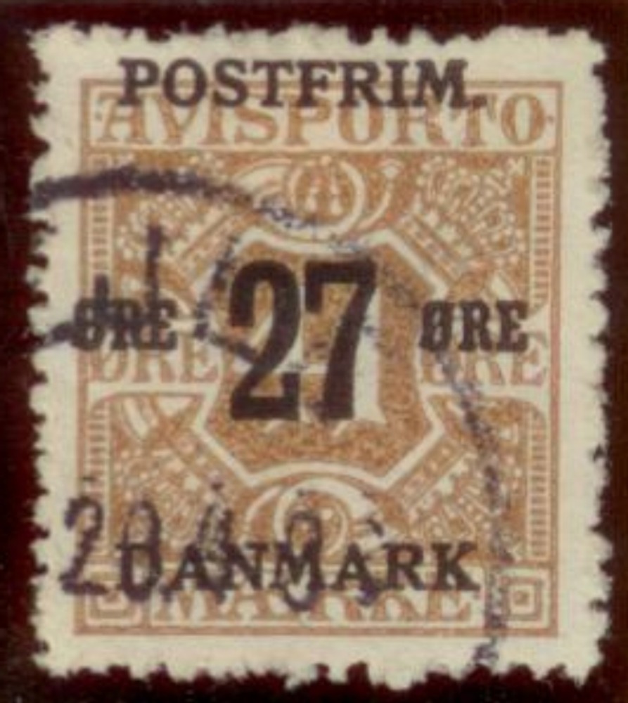 Dänemark o 1918 - 27 Ore “Verrechnungsmarken“ Dänemark o 1918 - 27 Ore “Verrechnungsmarken“