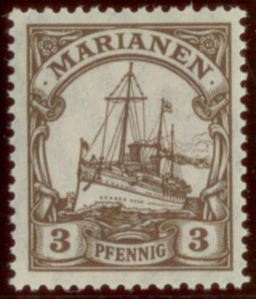 German colonies Mariana Islands, 3 Pfennig - No.20 **