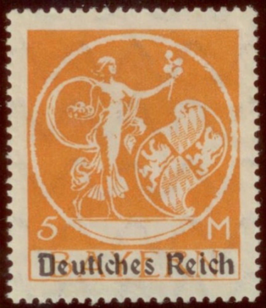 Deutsches Reich, 5 Mark Bayernabschied - Nr.136I **