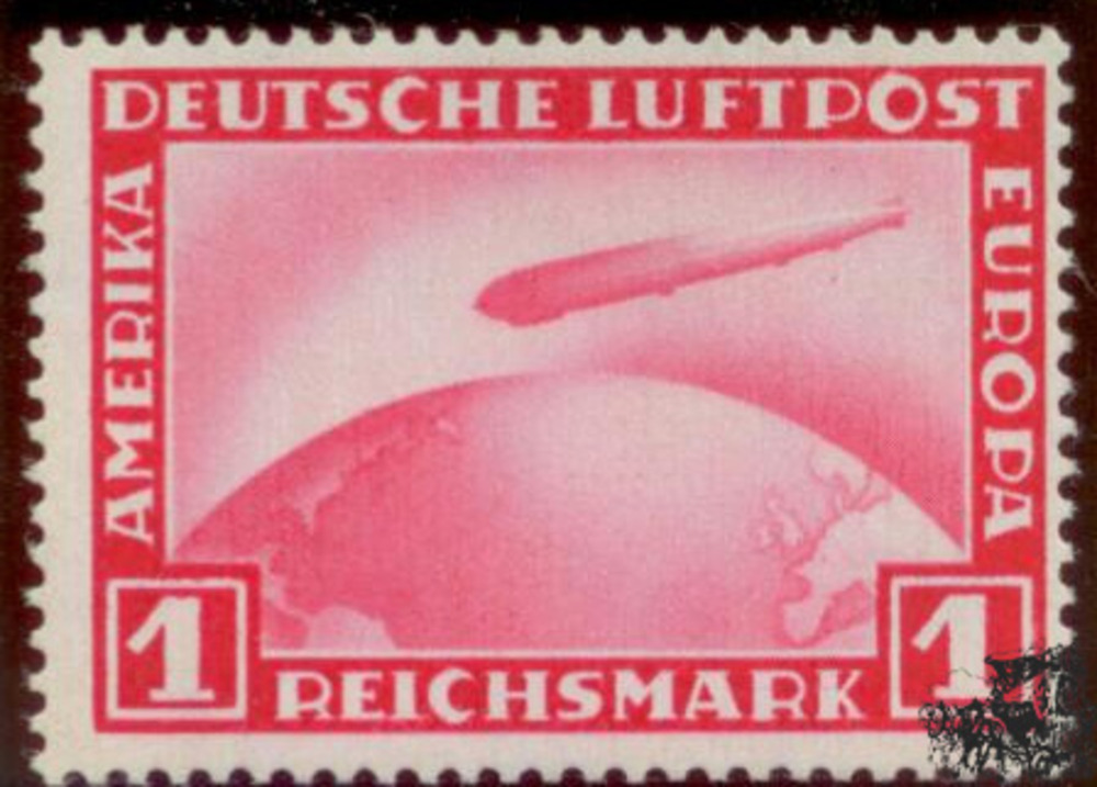 Deutsches Reich * 1931, Zeppelin - 1 Reichsmark Deutsches Reich * 1931, Zeppelin - 1 Reichsmark