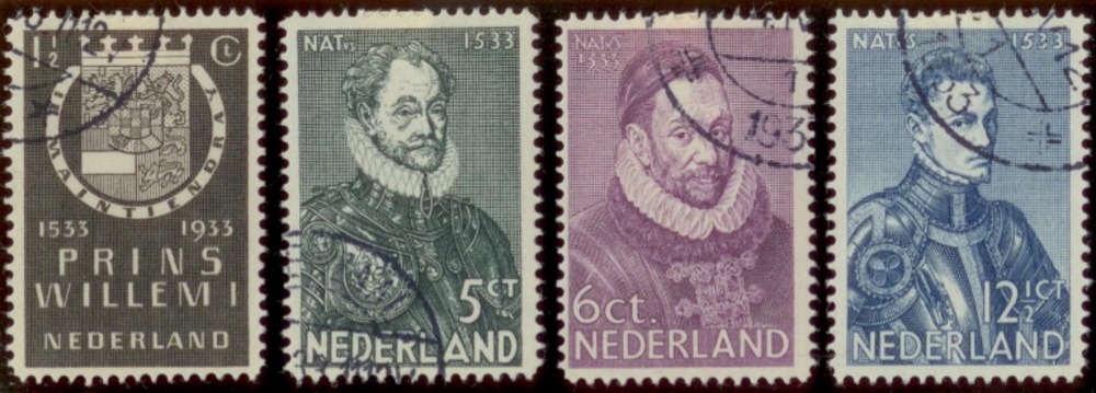 Niederlande o 1933 - 400. Geb. Wilhelm I.