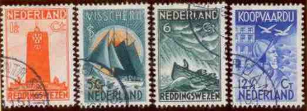 Niederlande o 1933 - Seemannshilfe
