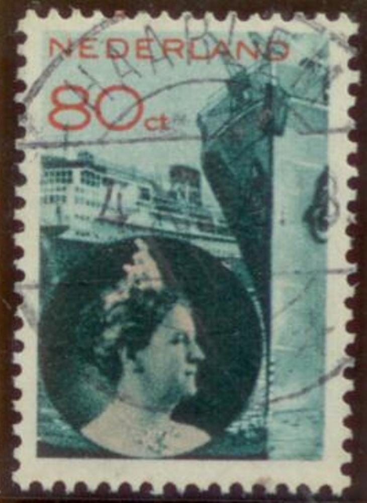 Niederlande o 1933 - 80 Cent “Handel und Verkehr“