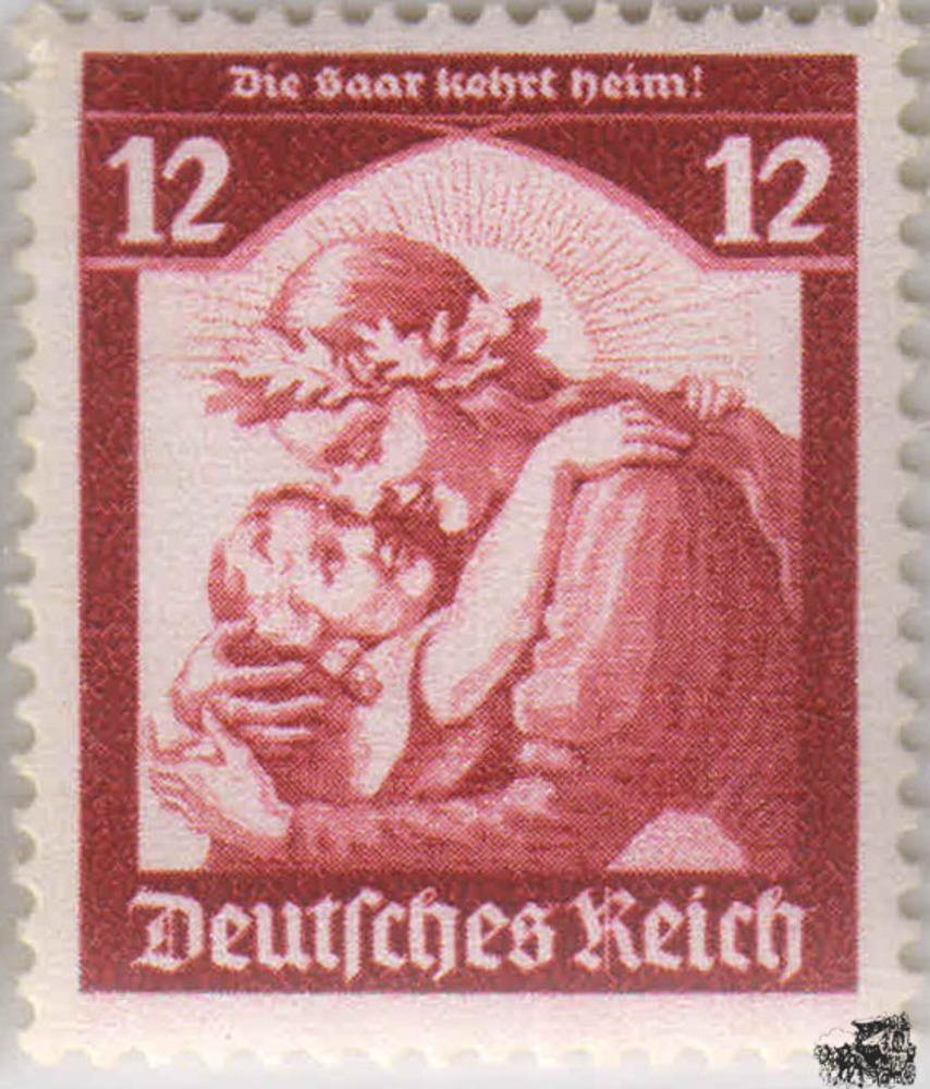 DR 1935 **, Pfg. 12 - Saarabstimmung