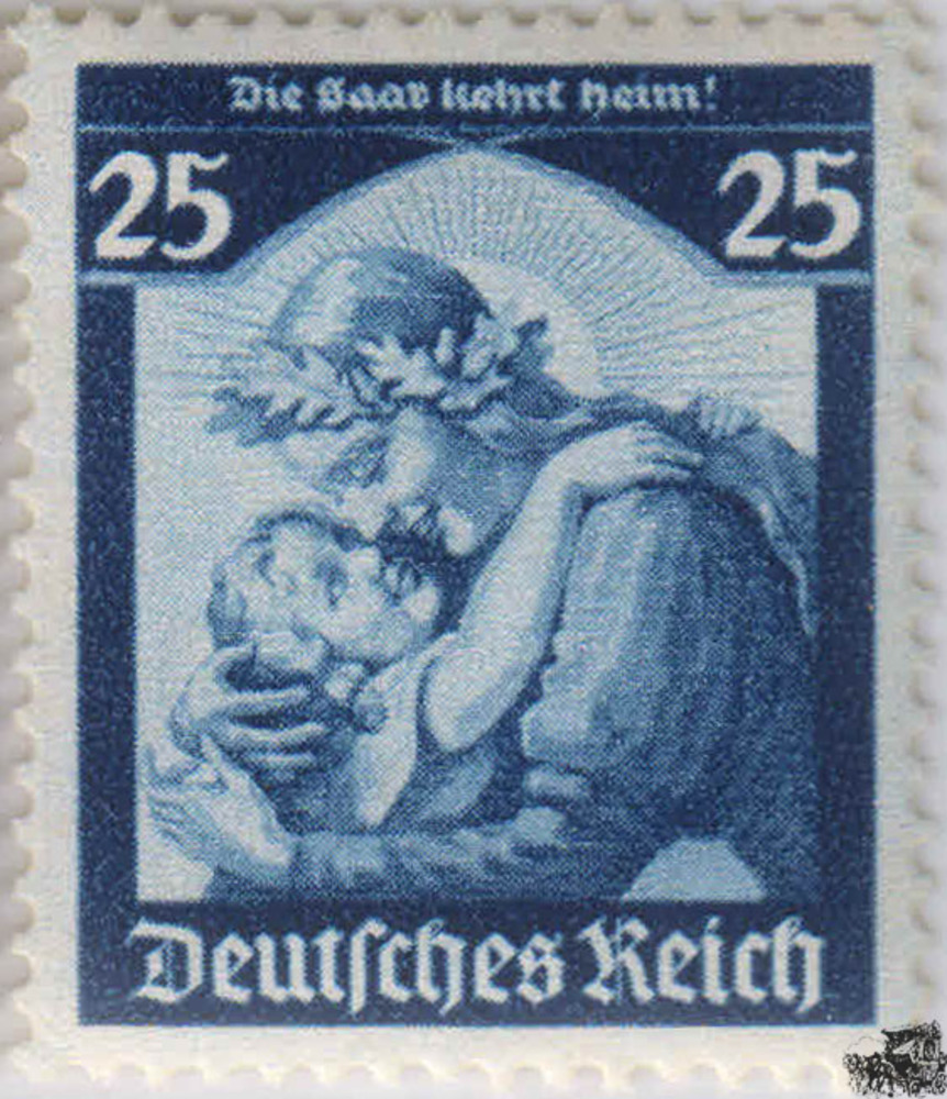 DR 1935 **, Pfg. 25 - Saarabstimmung DR 1935 **, Pfg. 25 - Saarabstimmung